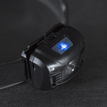 Wiederaufladbare LED-Stirnlampe mit Bewegungssensor XM-L Q5 3W VA0020 VAYOX