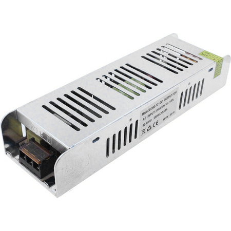 Modulares Festspannungsnetzteil 250W 20,83A 12V DC PFC SLIM LED