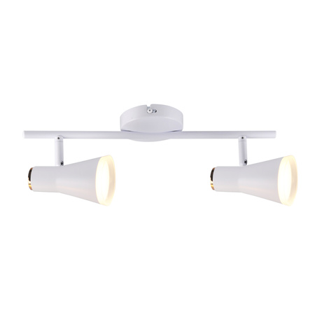 Verstellbare Decken-/Wandleuchte 8,4W LED BERG 2 weiß 3000K GOLDLUX (Polux)