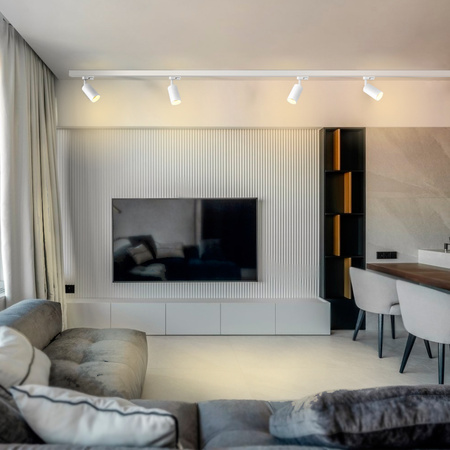 Strahler für Stromschiene GU10 Weiß IK07 VIDEX