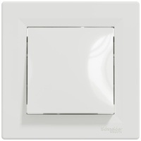 Schalter Schalter Single Cross Single Pole Flush Mount Asfora IP20 Weiß