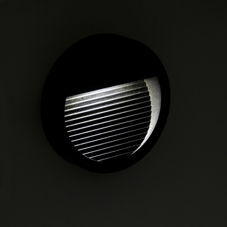 LED-Gartenanbau-Treppenleuchte 3W 60lm IP44 4000K grau Q8 GOLDLUX (Polux)