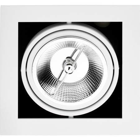 Halogen-Einbauleuchte Beweglich GU10 ES111 Quadratisch Weiß CANIS LUMILED