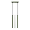 Hängelampe Tuba Spot 3x G9 Olive Pastelo Ocean Green SL.1520 Sollux