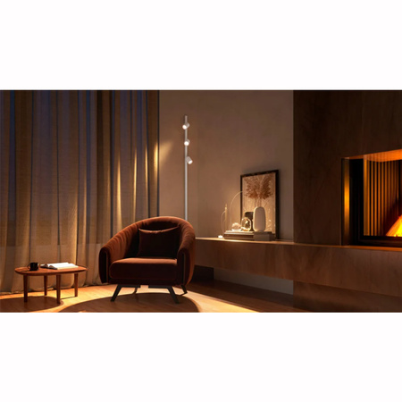 Perifo Lighting Rail Kit 1,5m + 3x LED-Strahler 15,9W CCT RGB Philips HUE Bluetooth Weiß