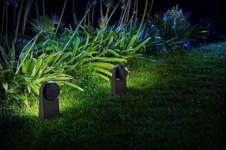 LED-Gartenleuchte für den Außenbereich MIMOZA myGarden 7W 4000K IP44 Anthrazit PHILIPS