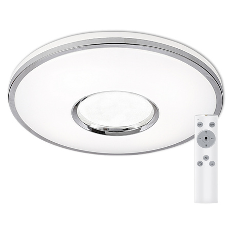 LED Deckenleuchte Leon 36W 2160lm 49cm GOLDLUX (Polux) + Fernbedienung