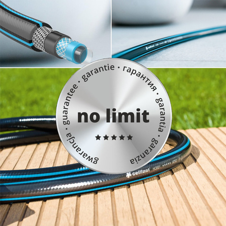 Gartenwasserschlauch 6 Schichten mit Geflecht 1/2" 20m stark HOBBY ATS2 CELLFAST