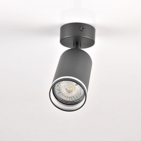 GU10 Schwarz PARIS Sanico Goldlux Wand- und Decken-Reflektorstrahler