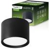 HALOGEN-Anbauleuchte SUNLA Tuba Gx53 LED Spot Wandleuchte Deckenzylinder Schwarz LUMILED