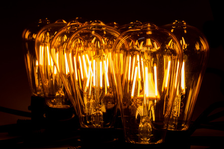 Garten Girlande Außenbeleuchtung Kette 15m 15xE27 LED 4W EDISON