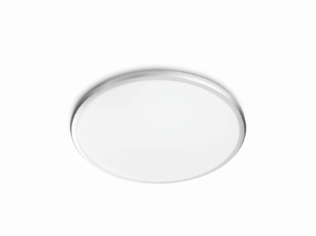 Plafond LED-Deckenanbauleuchte TWIRLY 17W 2700K 35cm Grau Rund PHILIPS