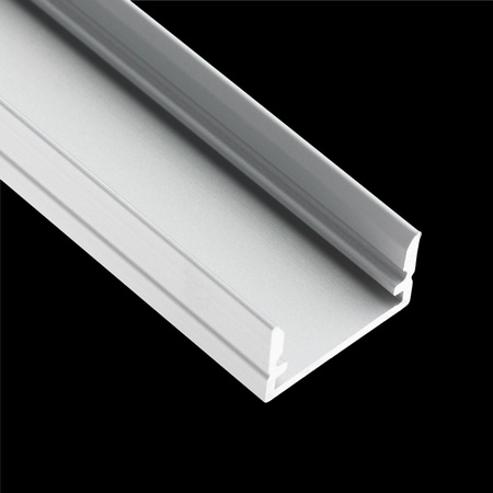 Anodisiertes Aluminiumprofil für LED-Streifen KM35, 1m Silber LUMILED