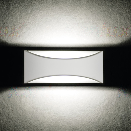 LED BISO Weiß 8W 375lm 840 Neutral Außenleuchte IP54 Kanlux