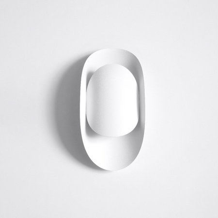 LED TEAR G9Wandleuchte Top Oval Weiß SOLLUX