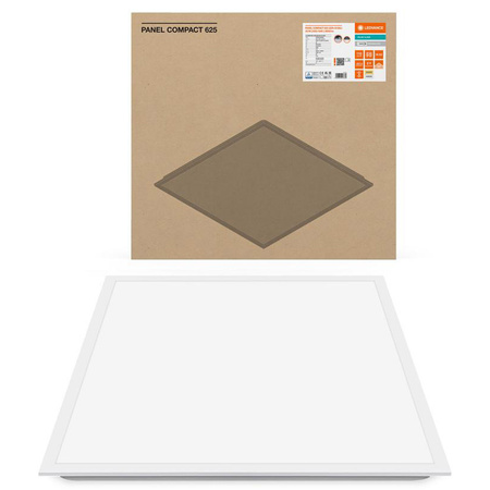 LED-Panel Büroleuchte Deckenleuchte 35W 3850lm 3000K - 4000K CCT Dimmbar Anbau Weiß 62x62cm UGR19 Kompakt Ledvance