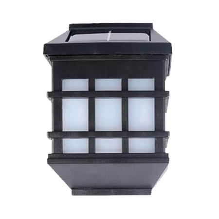 Wandleuchte Solar LED Gartenfassadenleuchte IP44 mit Flammeneffekt