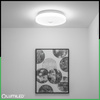 LED Plafond Aufputz 12W NOTUS 2 Rund Bewegungsmelder IP44 25 cm LUMILED