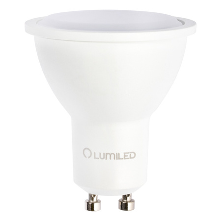 HALOGEN Einbaustrahler Tuba Spot, beweglich GU10 Quadrat Schwarz 20mm MIDI + LED GU10 6W 4000K LUMILED