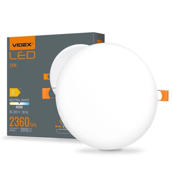 Einbauleuchte LED Panel 24W 2360lm 4000K Neutral DLFR VIDEX