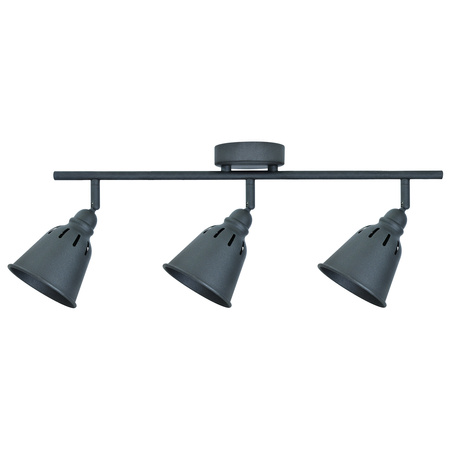 FIONA WANDLEUCHTE Wandleuchte 3xE14 für Decke SCHWARZ GOLDLUX (Polux)