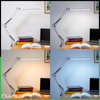 Schreibtischlampe LED 12W, Zeichentisch-Schreibtischlampe mit Tischklemme CCT USB Dimmbar Weiß COSMI LUMILE
