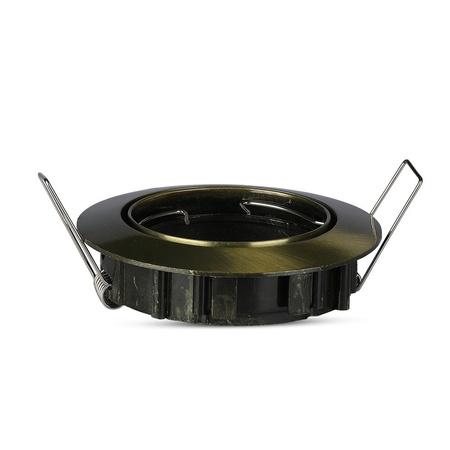 Deckeneinbauleuchte GU10 Öse rund Gold VT-779 V-TAC