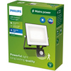 LED-Flutlicht-Reflektor 30W 3200lm 3000K IP65 mit Bewegungs- und Dämmerungssensor Schwarz Lois Philips