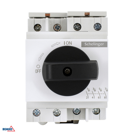 PV-Hauptlasttrennschalter 4-polig 1200V IP20 32A Schelinger