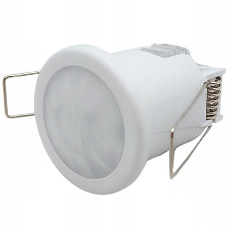 PIR-Bewegungs- und Dämmerungssensor Einbau 360° 8 m Innenbereich Weiß