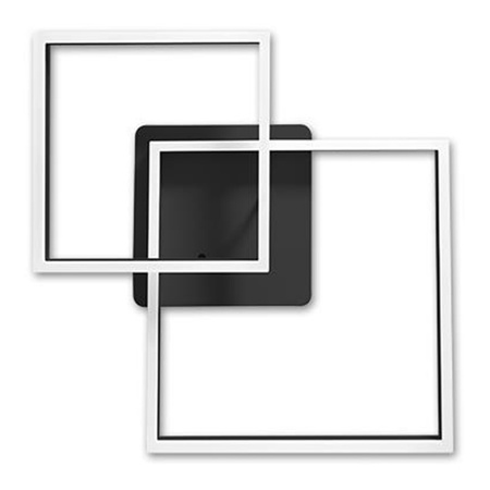 LED-Kronleuchter-Deckenleuchte 70W CCT GALAXIS HERCULES Schwarz + Fernbedienung