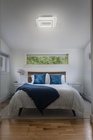 Plafond LED Aufbaumontage 55W 3100lm 3000K - 6500K CCT Dimmbar Weiß 55.5cm Decke Ledvance