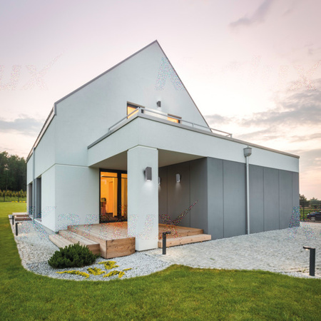 Außenwandleuchte oben unten LED LART 2x E27 IP54 Kanlux