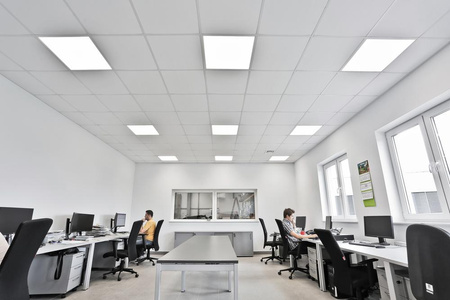 LED-Panel Büroleuchte Deckenleuchte 33W 3630lm 4000K Neutral Dimmbar Anbau Weiß 60x60cm UGR19 Compact Ledvance