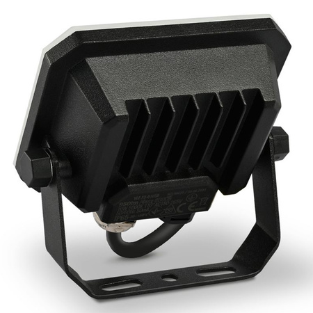 LED-Flutlicht 10W 950lm 5000K Cold Black mit Milchglasschirm Videx