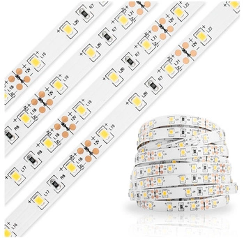 LED Streifenleiste 12V 48W 600LED 2835 Warm 8mm 5m ECOLIGHT