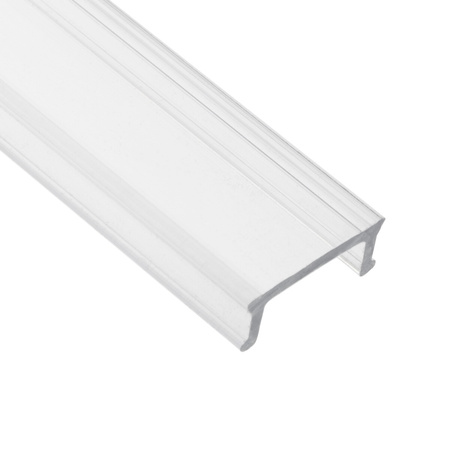 Diffusor-Abdeckung für Aufputzprofil KM35, 1m Transparent LUMILED
