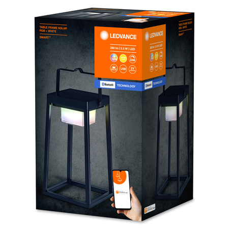 Gartenlampe Intelligent Solar RGB+W IP44 SMART+ BLUETOOTH LEDVANCE Geometrisch