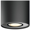 LED Spot Pillar Schwarz 4.2W CCT PHILIPS HUE Bluetooth Zigbee Deckenleuchte