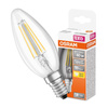 LED Leuchtmittel E14 B35 CL 4W = 40W 470lm 2700K Warm 300° OSRAM STAR Filament