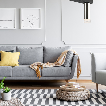 DIEGO Deckenleuchte E27 Schwarz Chrom LM-1.124/A Lamkur