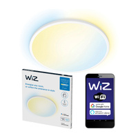 Plafond LED Deckenanbauleuchte 22W CCT Weiß Rund SMART WiFi WiZ