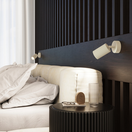 Tuba Spot GU10 Beige Carbon Deep Space SL-Deckenleuchte.1589 Sollux