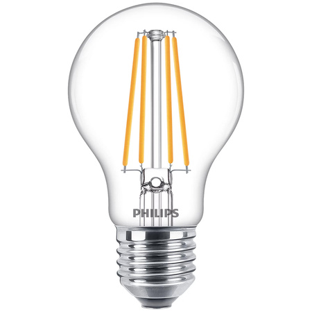 3x LED Lampen E27 A60 8.5W = 75W 1055lm 2700K Warm Glühfaden PHILIPS