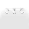 Anbauleuchte OCULARE 3L 3xGU10 Reflektor Halogen Beweglich Minimalistisch Weiß SOLLUX
