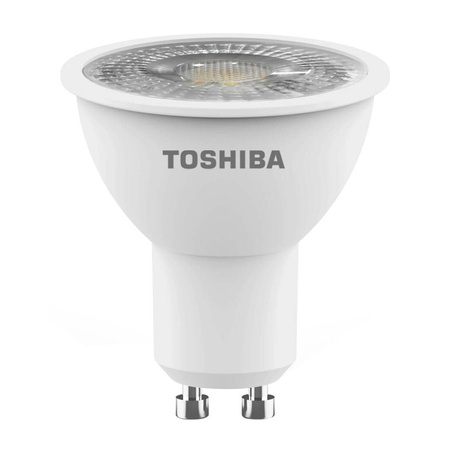 LED-Halogenlampe GU10 5,5W = 63W 450lm 6500K kalt TOSHIBA Spotlight