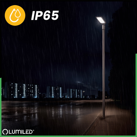 LED-Straßenlampe LUXOS2 Industrie-Straßenleuchte 50W 7000lm 4000K IP65 ALS LUMILED