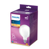 Globe E27 G120 LED Lampen 8,5 W = 75 W, 1055 lm, 2700 K, warmes Filament, milchig, PHILIPS