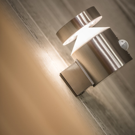 Wandleuchte Fassadenleuchte Außenleuchte 6W 360lm 3000K mit Sensor Endura Style Zylinder LEDVANCE