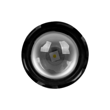 Wiederaufladbare taktische LED-Taschenlampe 600lm 10W Leistungsstarke ZOOM POWERBANK VA0179 VAYOX